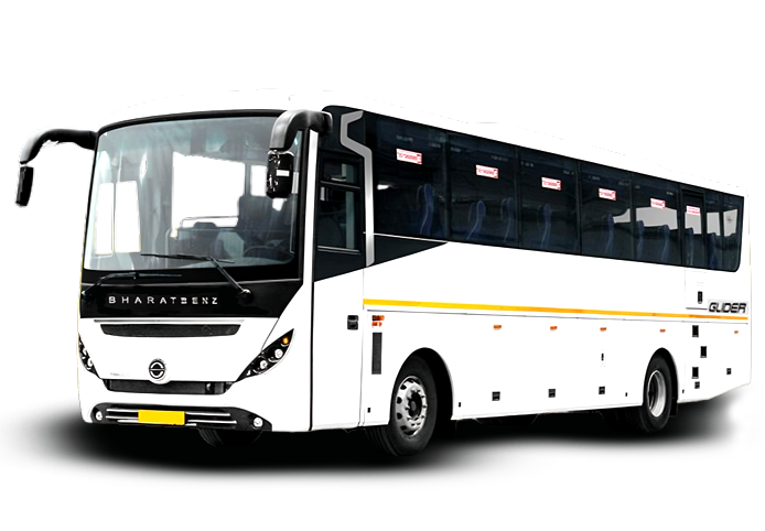 45 seater BharatBenz Glider for Rent in alappuzha